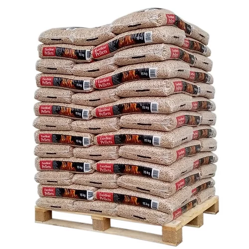 Dřevěné pelety Vynikající DIN Plus & ENplus A1 – paleta 975 kg